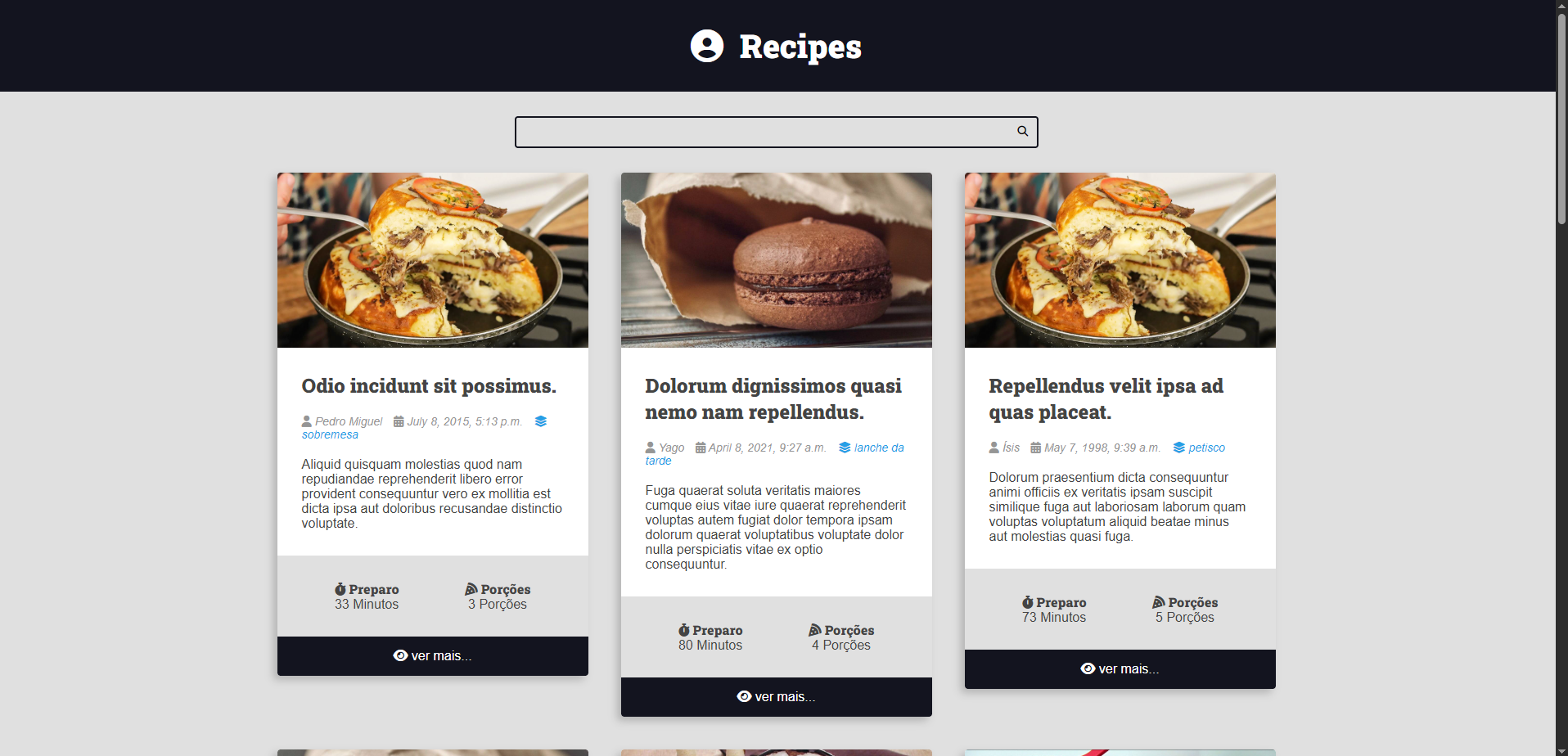 App de Receitas